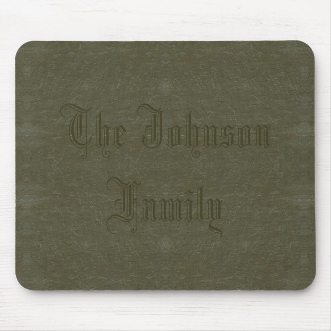 HAMbyWG - Mouse Pad - Olive Musmatta (Framsidan)