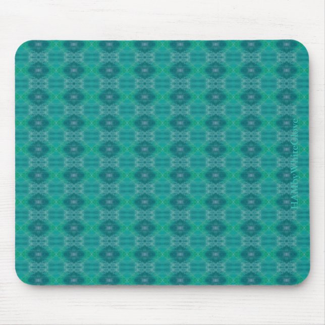 HAMbyWG - Mus Pad - Aqua Print Musmatta (Framsidan)