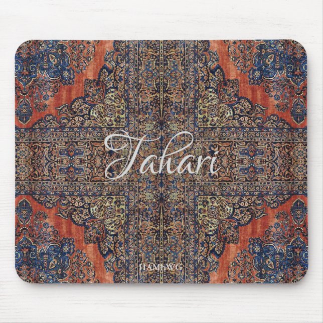 HAMbyWG - Mus Pad - Gypsy Coral & Blue Musmatta (Framsidan)