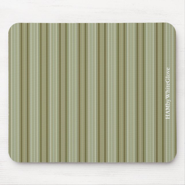 HAMbyWG - Mus Pad - OliveStripe Musmatta (Framsidan)