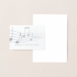 HAMbyWG Musik Grafisk Personlig Folierat Kort