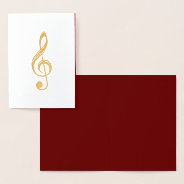 HAMbyWG Musikalisk Not Folierat Kort (Display)