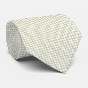 HAMbyWG - nackeTie - vit/ben Houndstooth Slips