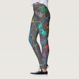 HAMbyWG - Namn Leggings in any Färg