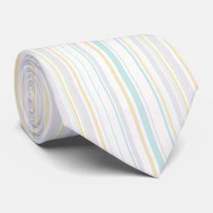HAMbyWG - Neck Tie - Whe/Bone/Guld/Blek Bl & Gr Slips