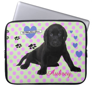 HAMbyWG - Neoprenfodral för bärbar dator - m Valp Laptop Sleeve
