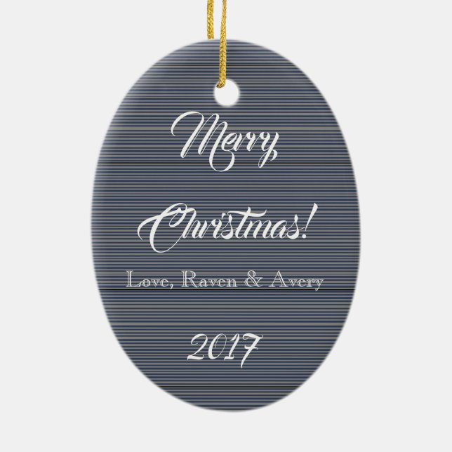 HAMbyWG Oval Ornament - Fotoorange (Baksidan)