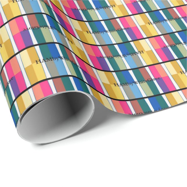 HAMbyWG - Papper för presentbyte - Designer-Logoty Presentpapper (Rullad Hörn)