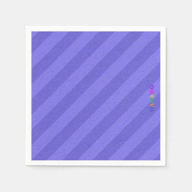 HAMbyWG - Pappersservett - Lila (Framsidan)