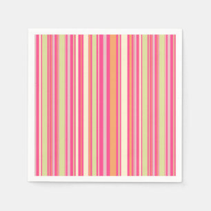 HAMbyWG - Pappersservett - Rosa Sherbert Rand
