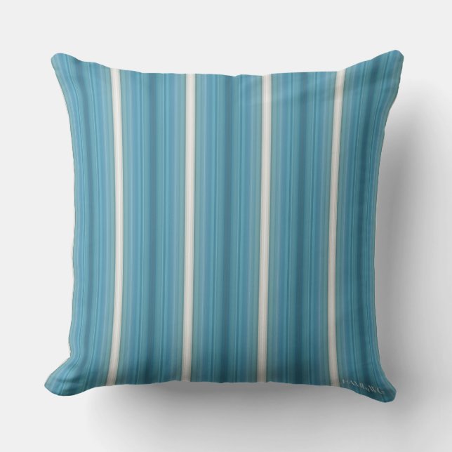 HAMbyWG - Pillow - Aquamarine Rand Utomhuskudde (Framsida)