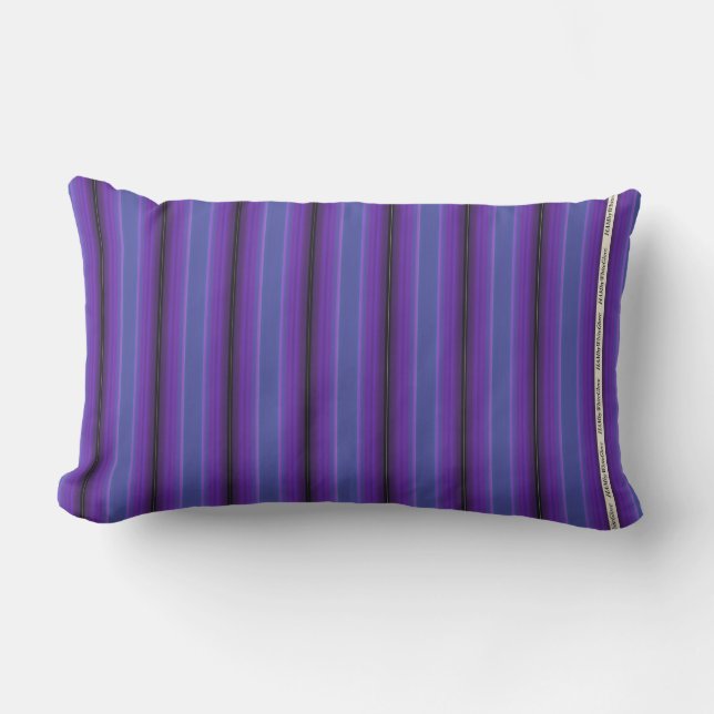 HAMbyWG - Pillow - Lila Blue Violet Rand Utomhuskudde (Framsida)