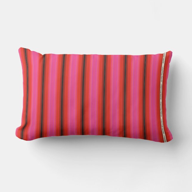 HAMbyWG - Pillow - Rosa Red Rand Utomhuskudde (Framsida)