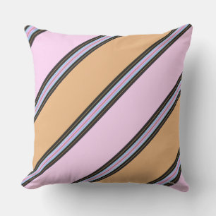HAMbyWG Pillow - Stor - Rosa & Beige Kudde