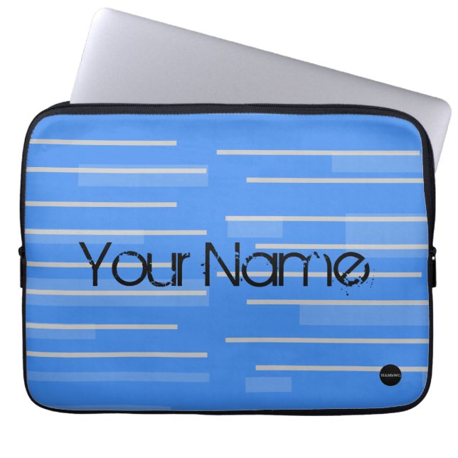 HAMbyWG - "Pub None"-design i alla färg Laptop Fodral (Framsidan)