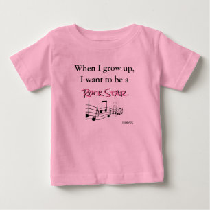 HAMbyWG - Romper, T-shirt, Fäst T - Rockstjärna Shirt