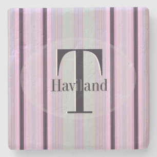 HAMbyWG Rosa & Brown Rand Stenunderlägg