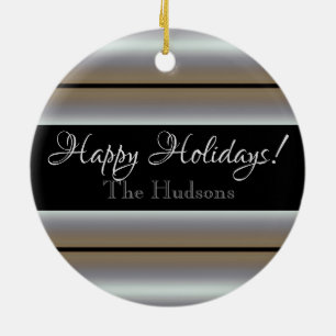 HAMbyWG Round Ornament - Fotoorange
