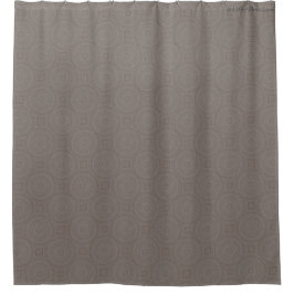 HAMbyWG - Shower Curtain - Khaki Bohemian