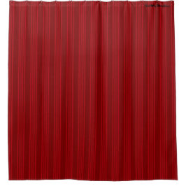 HAMbyWG - Shower Curtain - Röd ros Rand