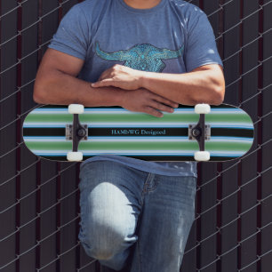 HAMbyWG - Skateboard - Brilliant Blue Grönt Black
