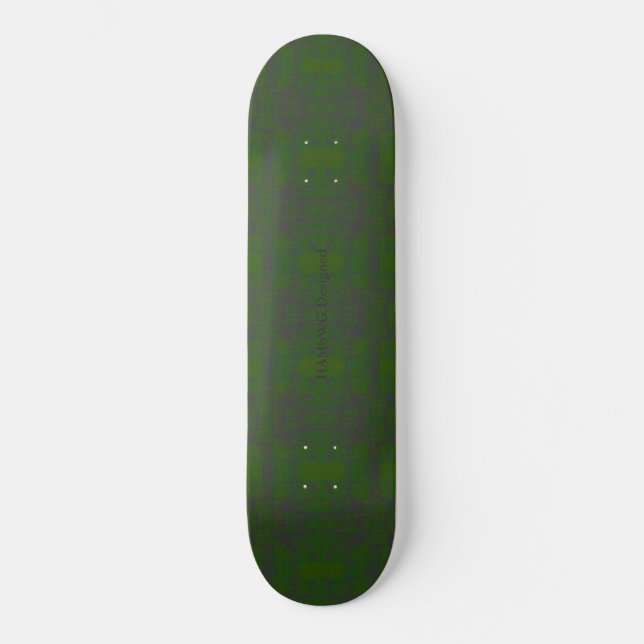HAMbyWG - Skateboard - Distress Vibrant Grönt Bräda 21,5 Cm (Framsida)