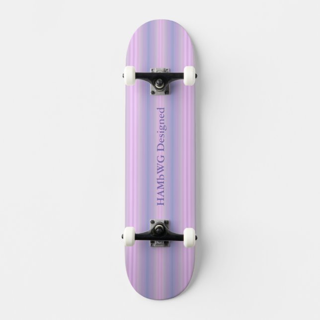 HAMbyWG - Skateboard - Lilac Violet Soft Gradient (Framsida)