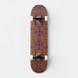 HAMbyWG - Skateboard - Orange Raspberry Distress