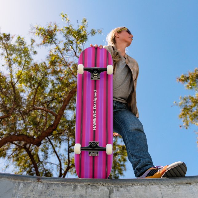 HAMbyWG - Skateboard - Shock rosa (Utomhus 1)