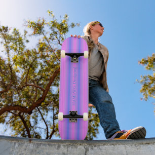HAMbyWG - Skateboard - True Rosa & Blue Soft Bräda 20,5 Cm