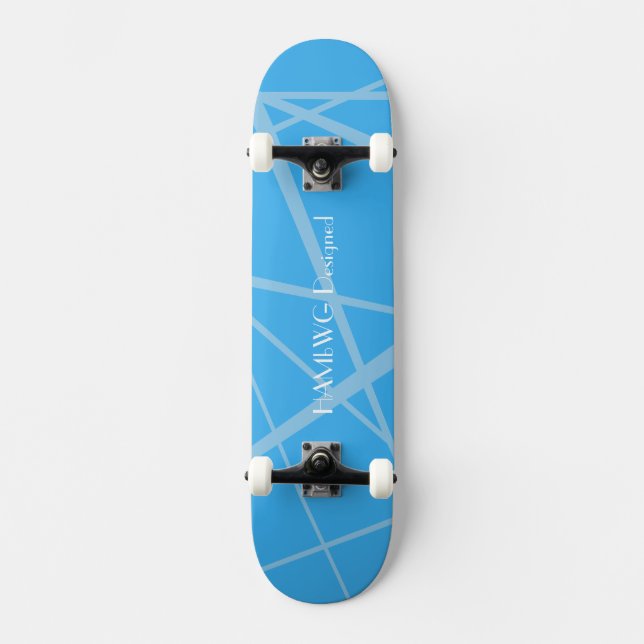 HAMbyWG - Skateboard - två ton Bräda 19,5 Cm (Framsida)