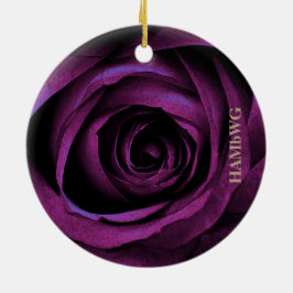 HAMbyWG Square Ornament - Violet Ro