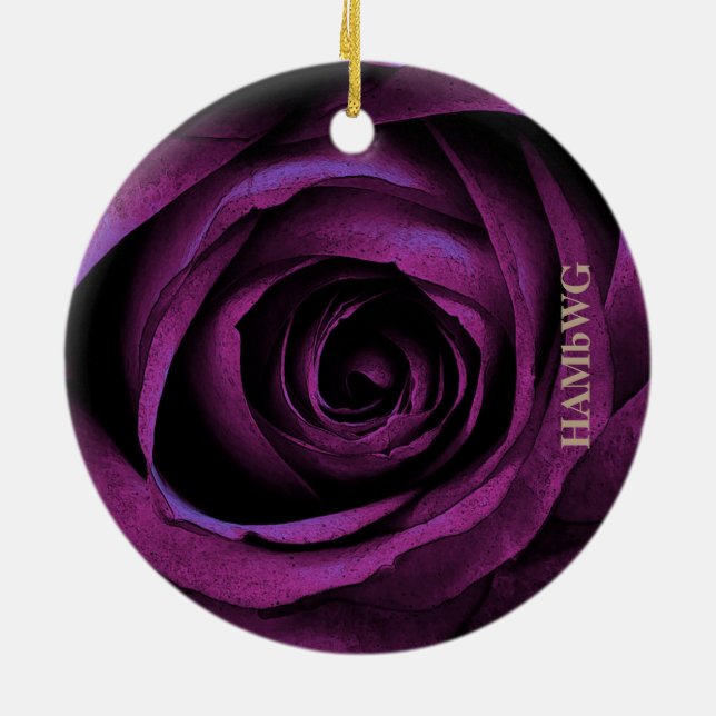 HAMbyWG Square Ornament - Violet Ro (Baksidan)