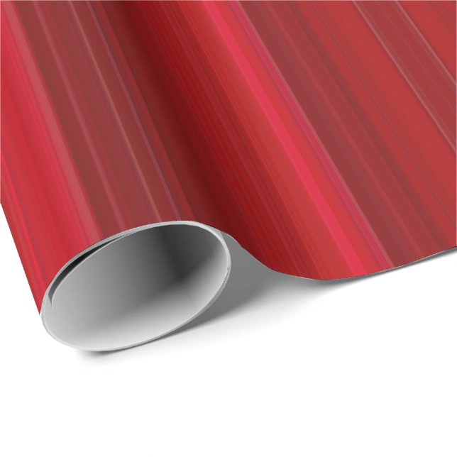 HAMbyWG - Svällning Papper - Ro röd övertoning Presentpapper (Rullad Hörn)