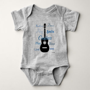 HAMbyWG - T-shirt - Flerfärgad - Gitarr