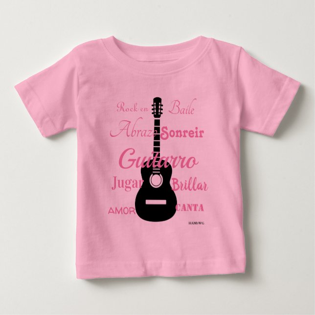 HAMbyWG - T Shirt - Multi-Färg - Guitarro (Framsida)