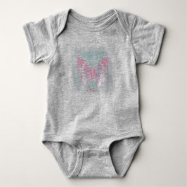 HAMbyWG - T-Shirt - Rosa Butterfly