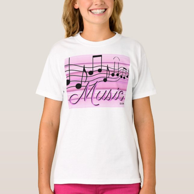 HAMbyWG - T Shirt - Rosa - Musik (Framsida)