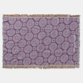 HAMbyWG - Throw Blanket - Rosa Mandalas Filt