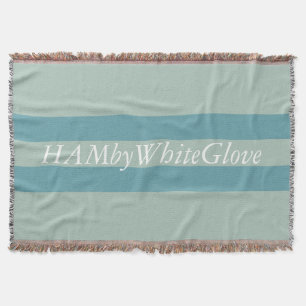 HAMbyWG - Throw Blanket - Seafoam eller valfri fär Filt