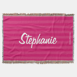 HAMbyWG - Throw Blanket - Två/ton valfritt Färg w  Mysfilt