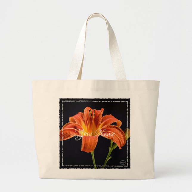 HAMbyWG Tiger Lily Jumbo Tygkasse (Framsidan)