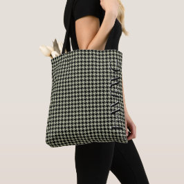HAMbyWG - Tote Bag - Houndstooth - Valfri färg Tygkasse
