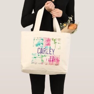 HAMbyWG - Tote Bag - Nött med namn Jumbo Tygkasse