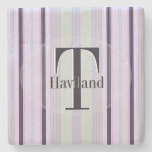 HAMbyWG Violet & Brown Rand Stenunderlägg
