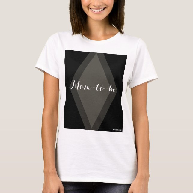 HAMbyWG - Women's T-Shirt - Mamma to be - Black (Framsida)