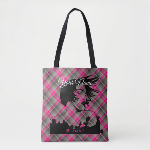 HAMbyWhiteGlove Hairdresser Theme med Rosa Play Tygkasse