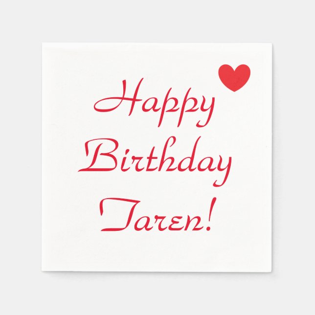 HAMbyWhiteGlove - Pappersservett - Golfing (Framsidan)