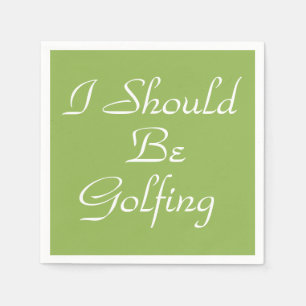 HAMbyWhiteGlove - Pappersservett - Golfing