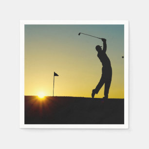 HAMbyWhiteGlove - Pappersservett - golfspel